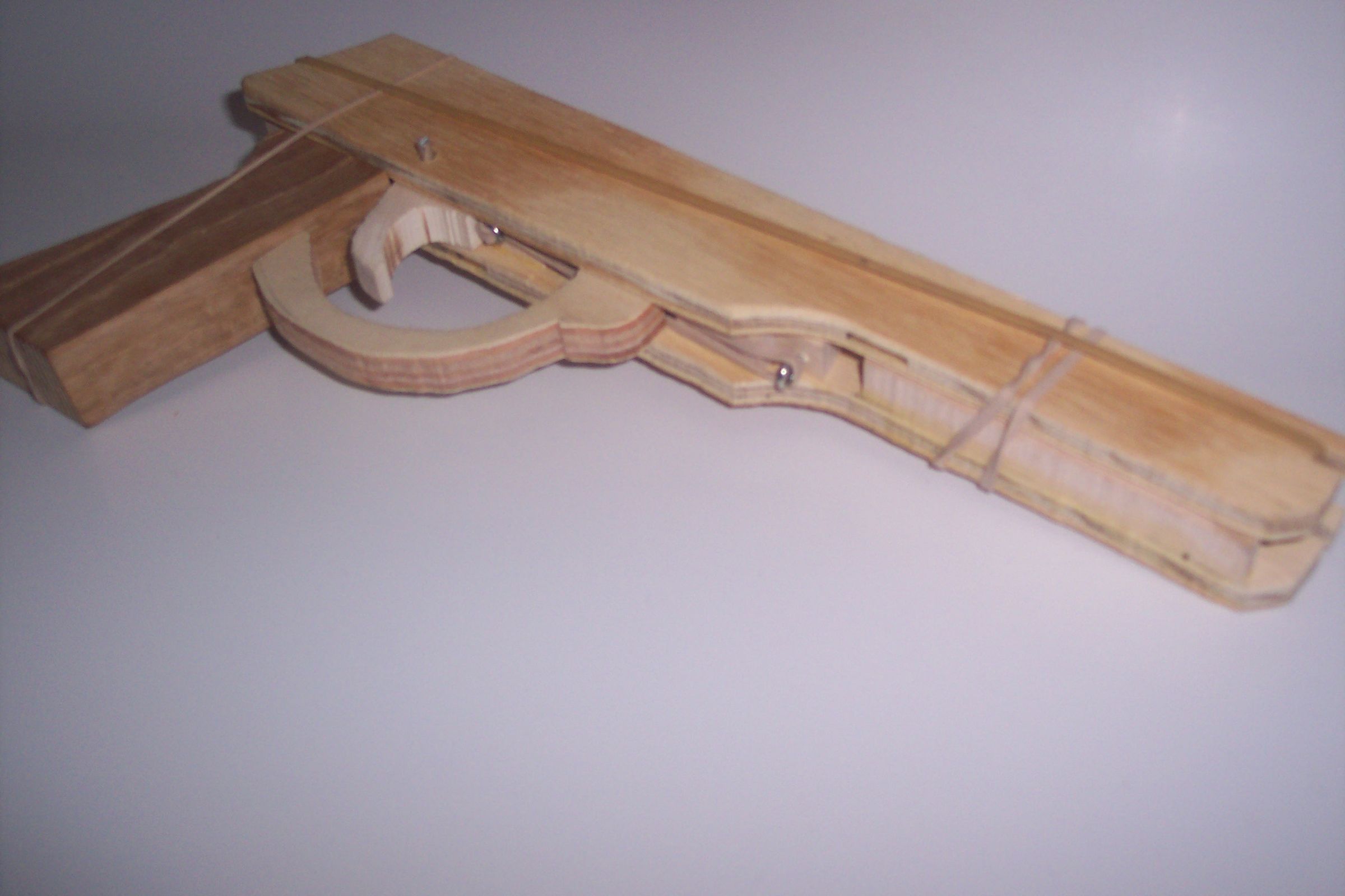 semi auto rubber band gun