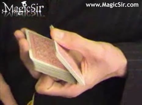  Poker Trick Revealed! Impress Your Friends! One Hand Cut. - DIY - MagicSir.com