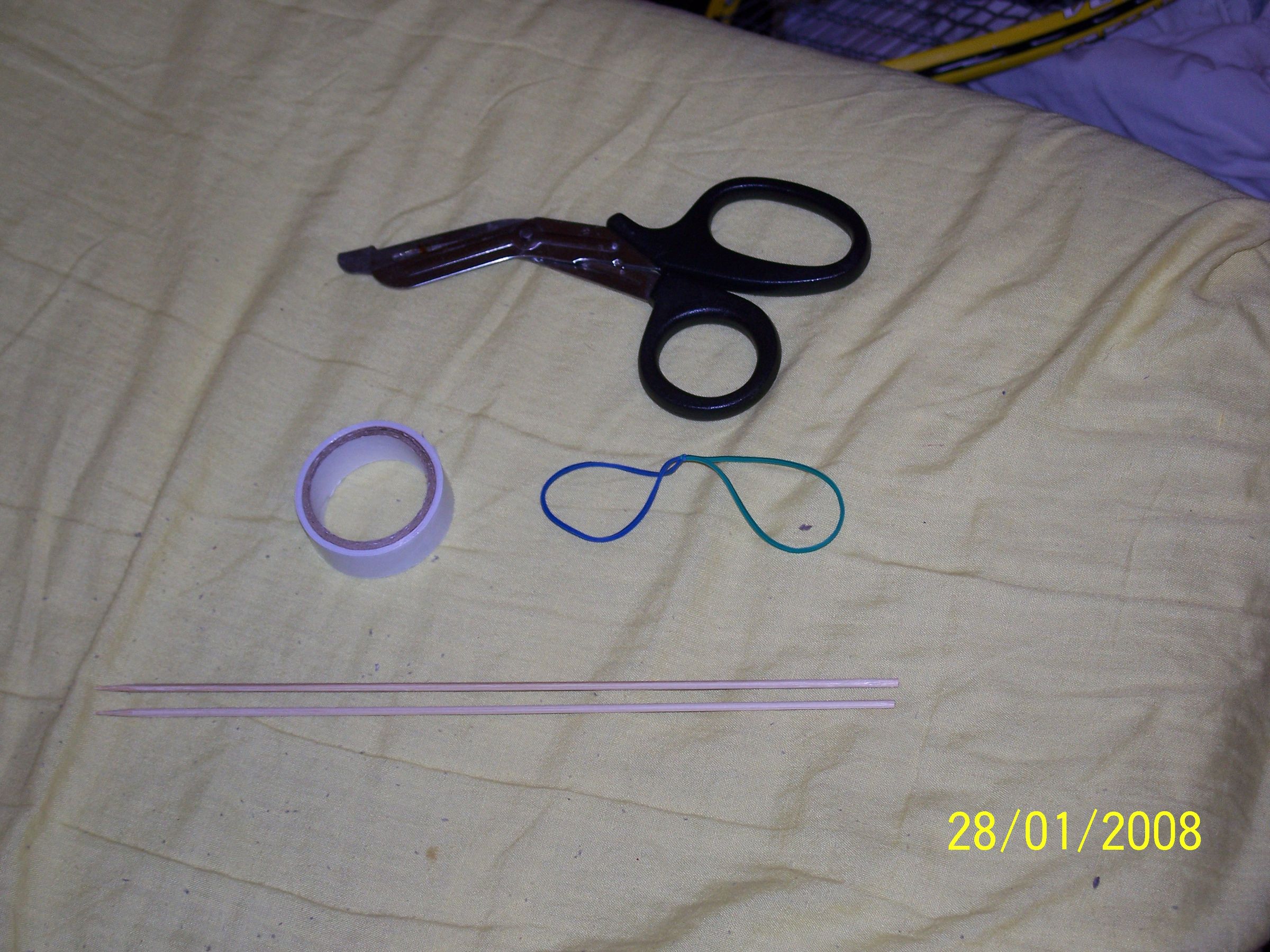 EASY and CHEAP Skewer Bow and Arrow!!!