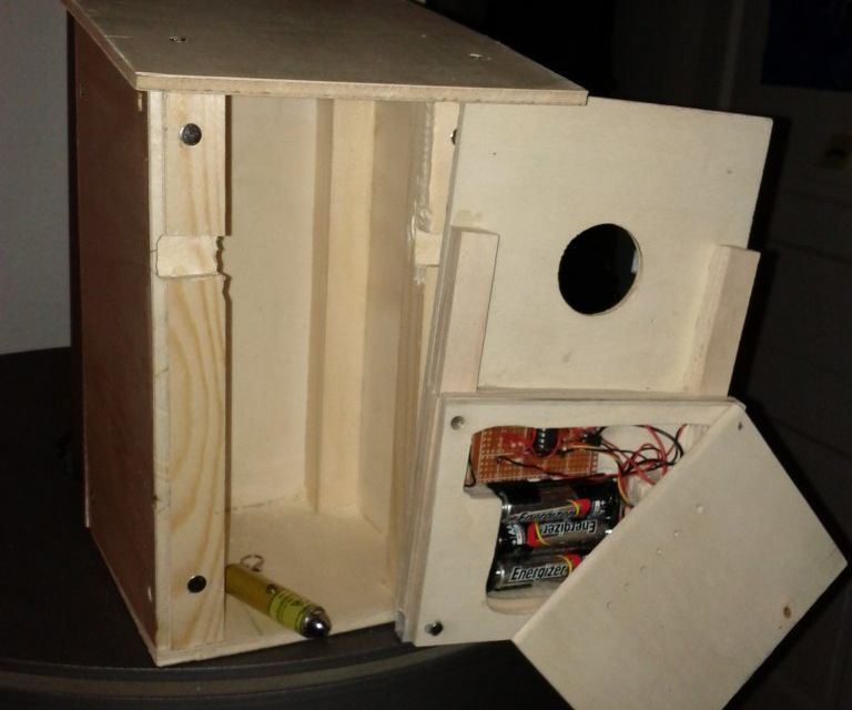 Laser Operated Nest Box Visit Counter