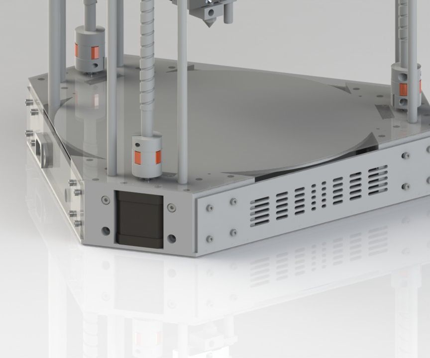 A Delta 3D Printer