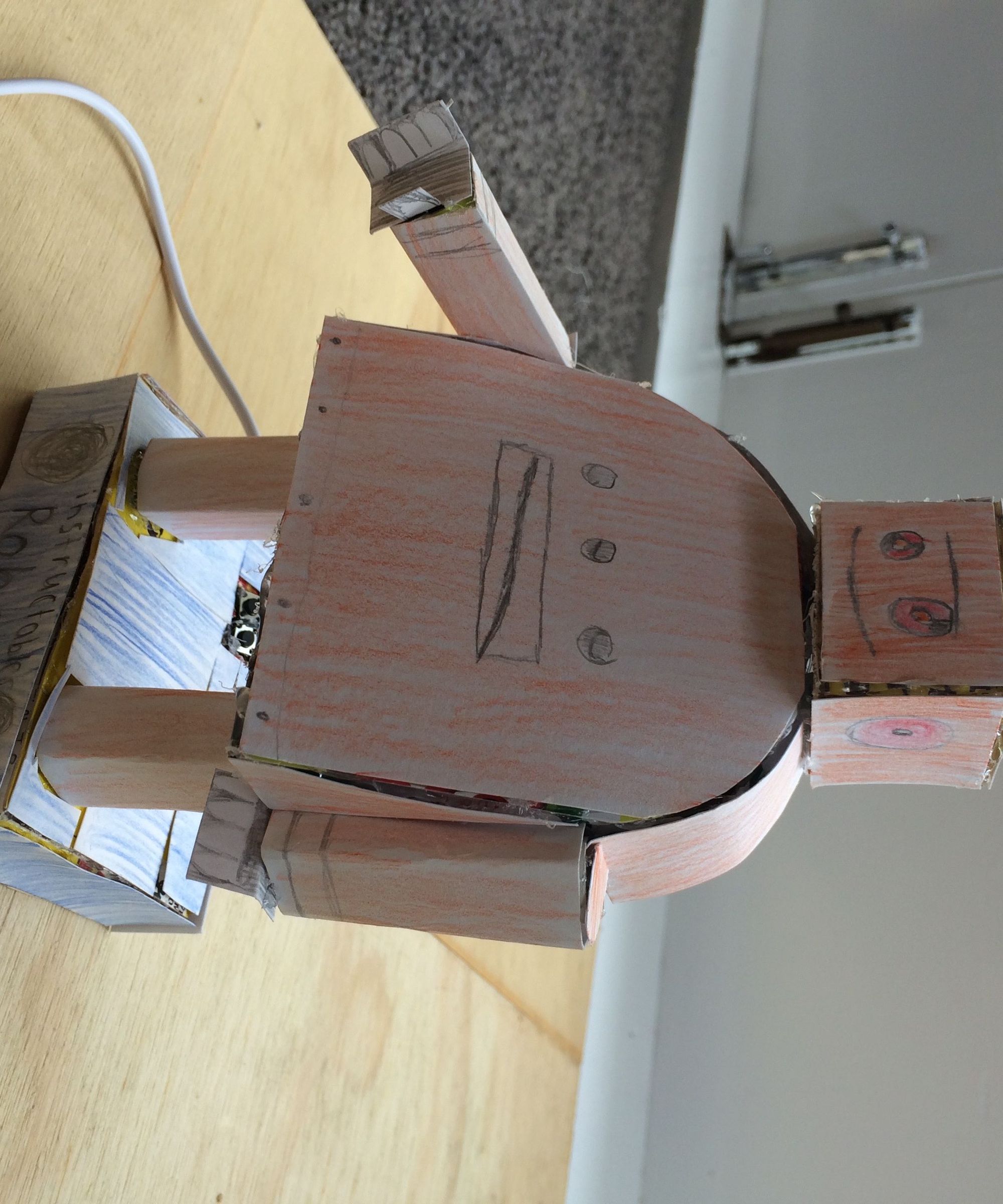 "I'm Not a Robot" Instructables Robot