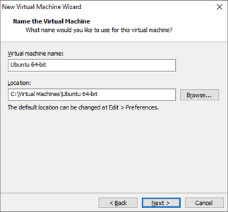 Creation of a VM That Hosts "Ubuntu 18.04" VM