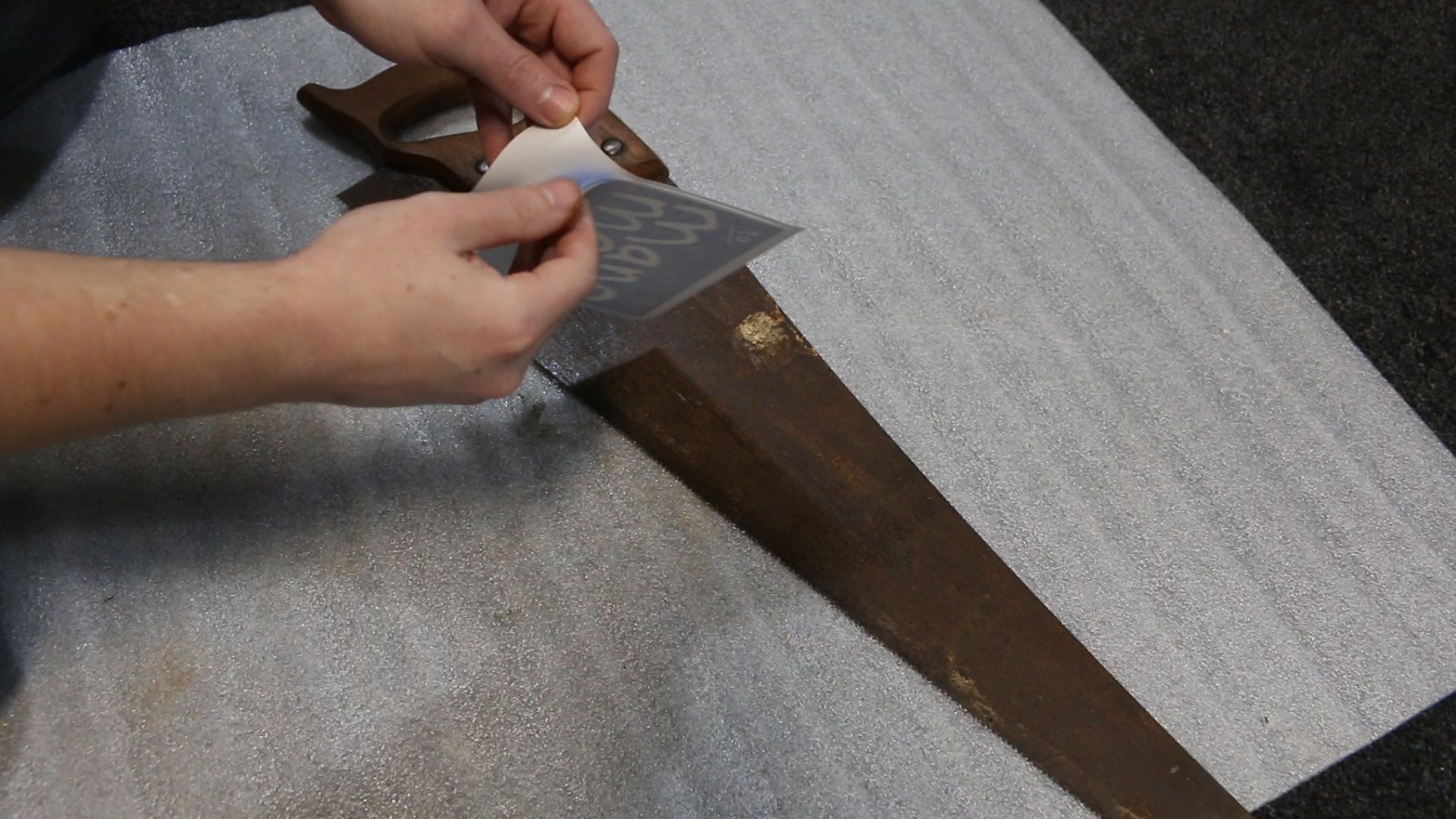 Sandblast Rust to Make a Sign - Gift Idea : 4 Steps (with Pictures ...