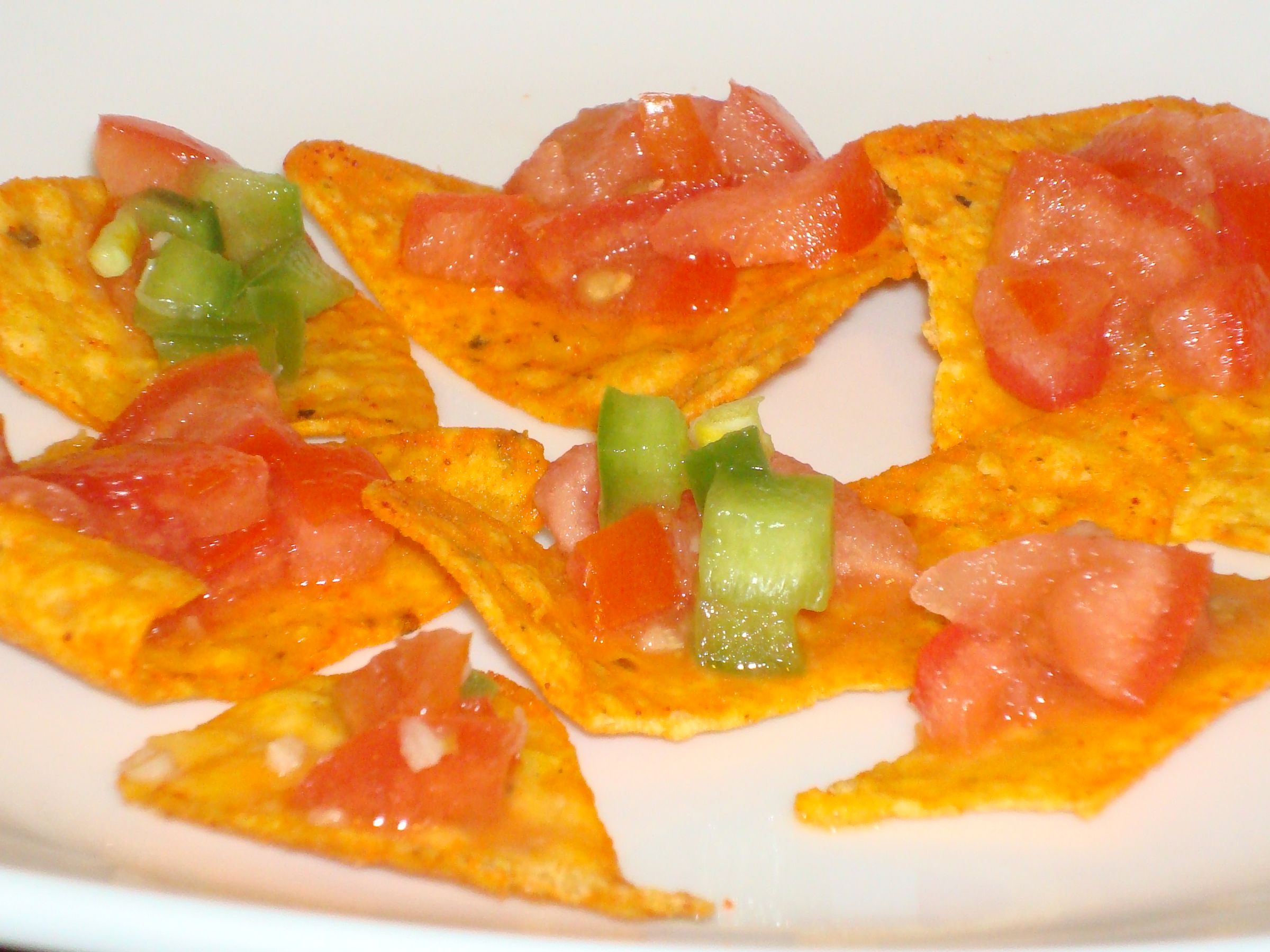 Nacho Cheese Tomato Appetizer