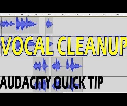 Cleaning Up Vocals - Audacity Quick Tip