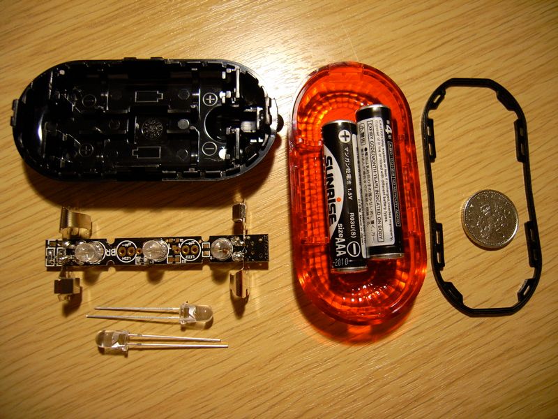 Cateye HL-130 and LD-130 LED Bike Light Upgrade
