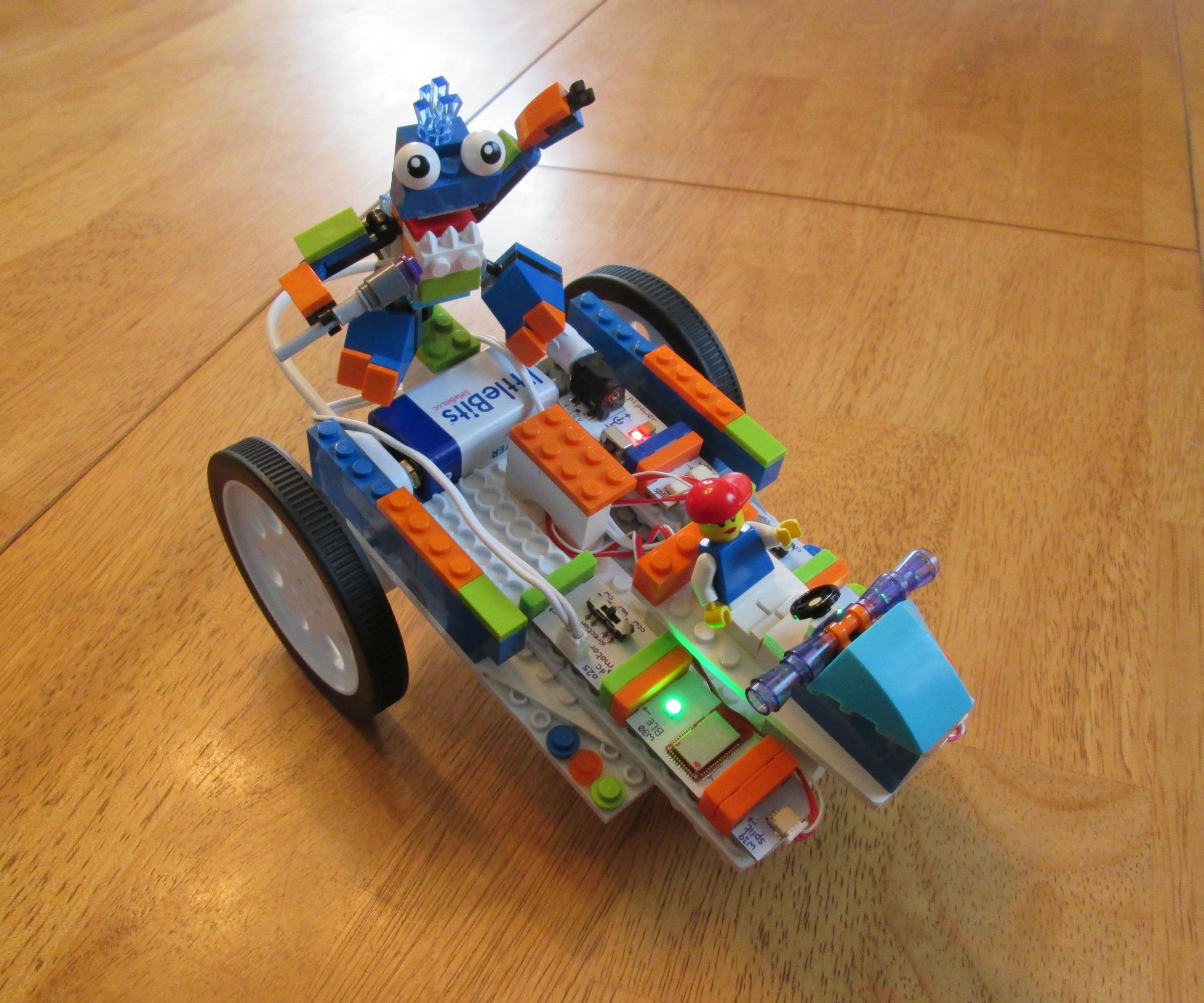 LEGO BitBot - BLE Controlled Rover