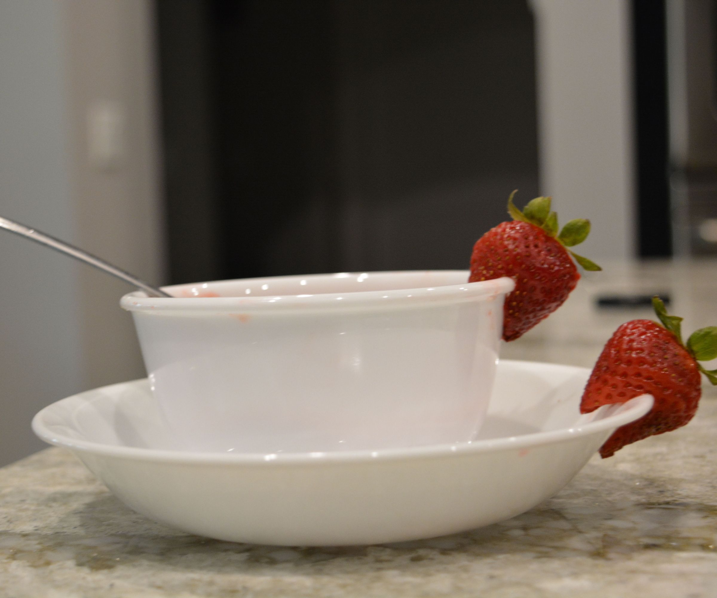Strawberry-Lemon Sorbet