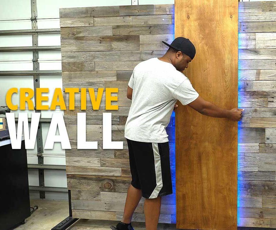 How to Build a Portable Pallet Wall 10 Steps (with Pictures