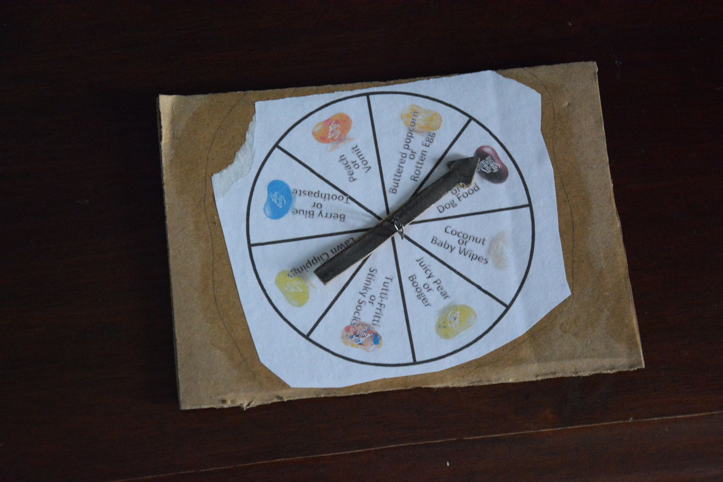 Bean Boozled 3rd Edition Spinning Wheel 16 Flavors 5 Steps (with