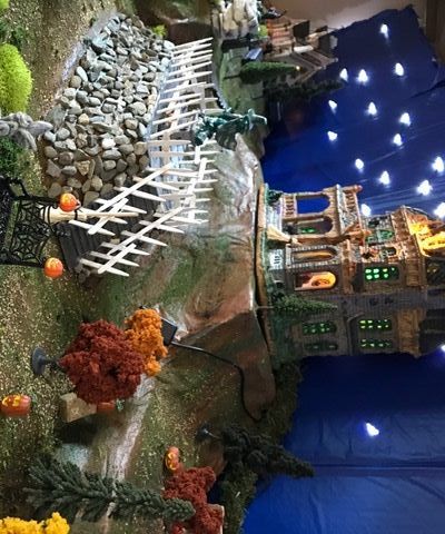 Small Halloween Village