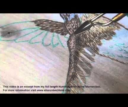 Pyrography How to Burn Feathers on a Bird