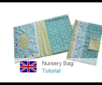 How to Sew a Beautiful Diaper Bag - Watch This Tutorial and Enjoy Sewing!