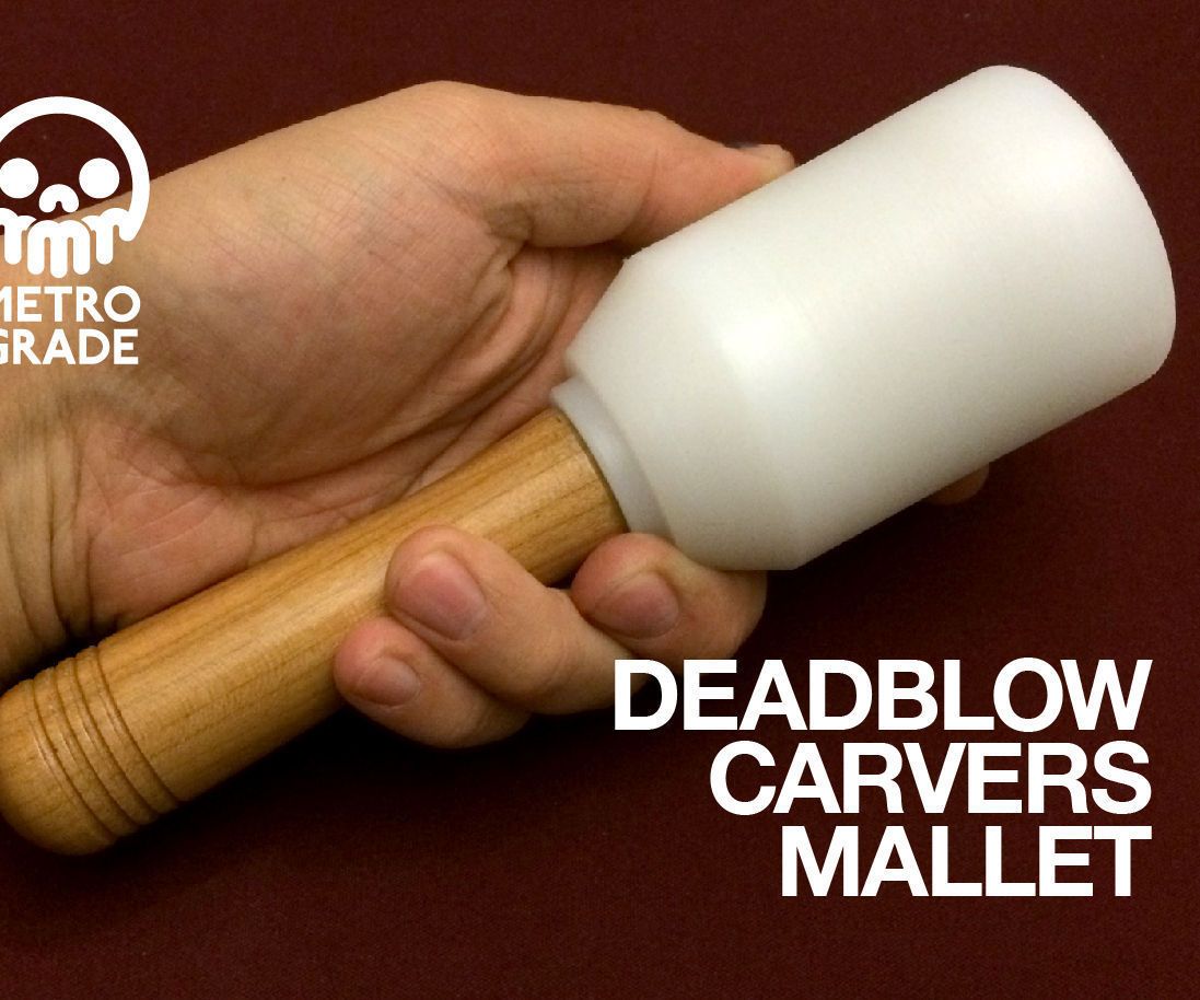 UHMW Polymer Carver Deadblow Mallet