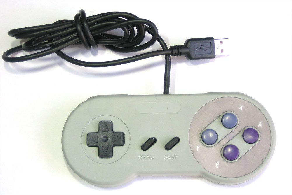USB Game Pad With Tilt-accelerometer Mouse