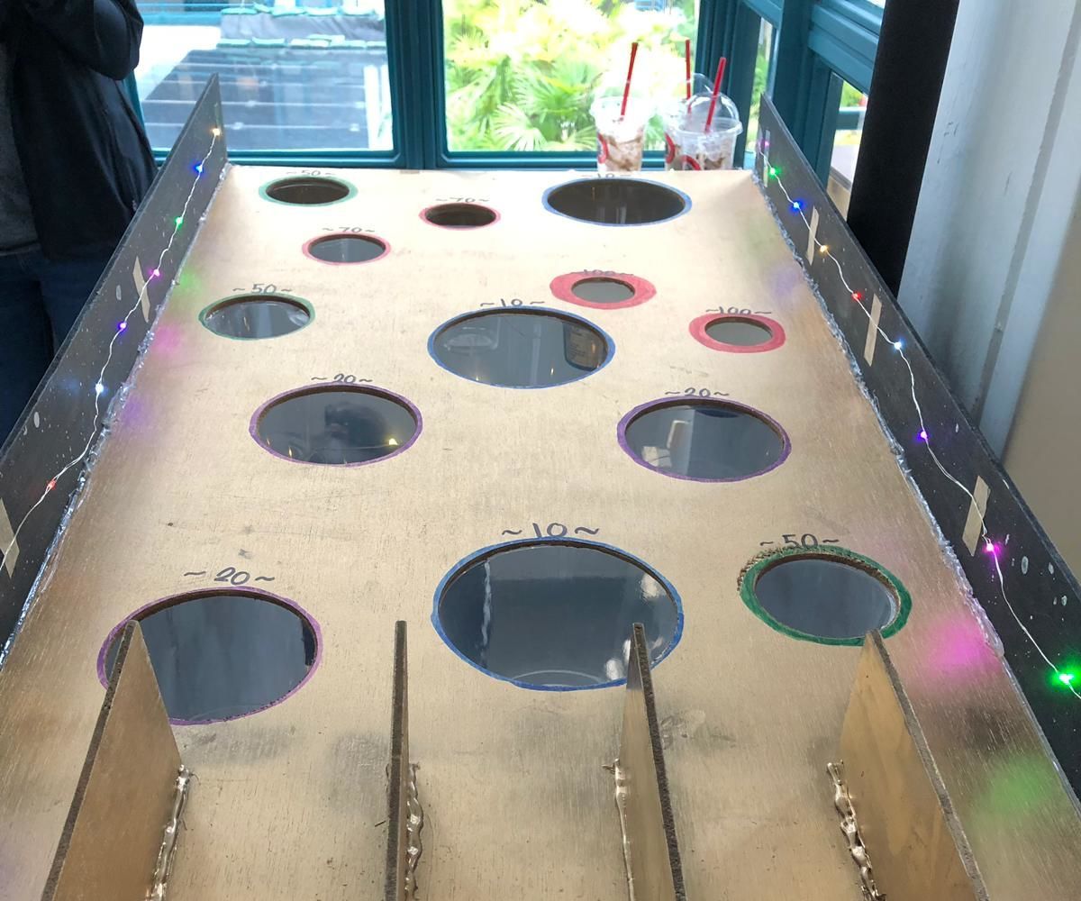 Wooden Holes Ball Game ( 2 in 1 )