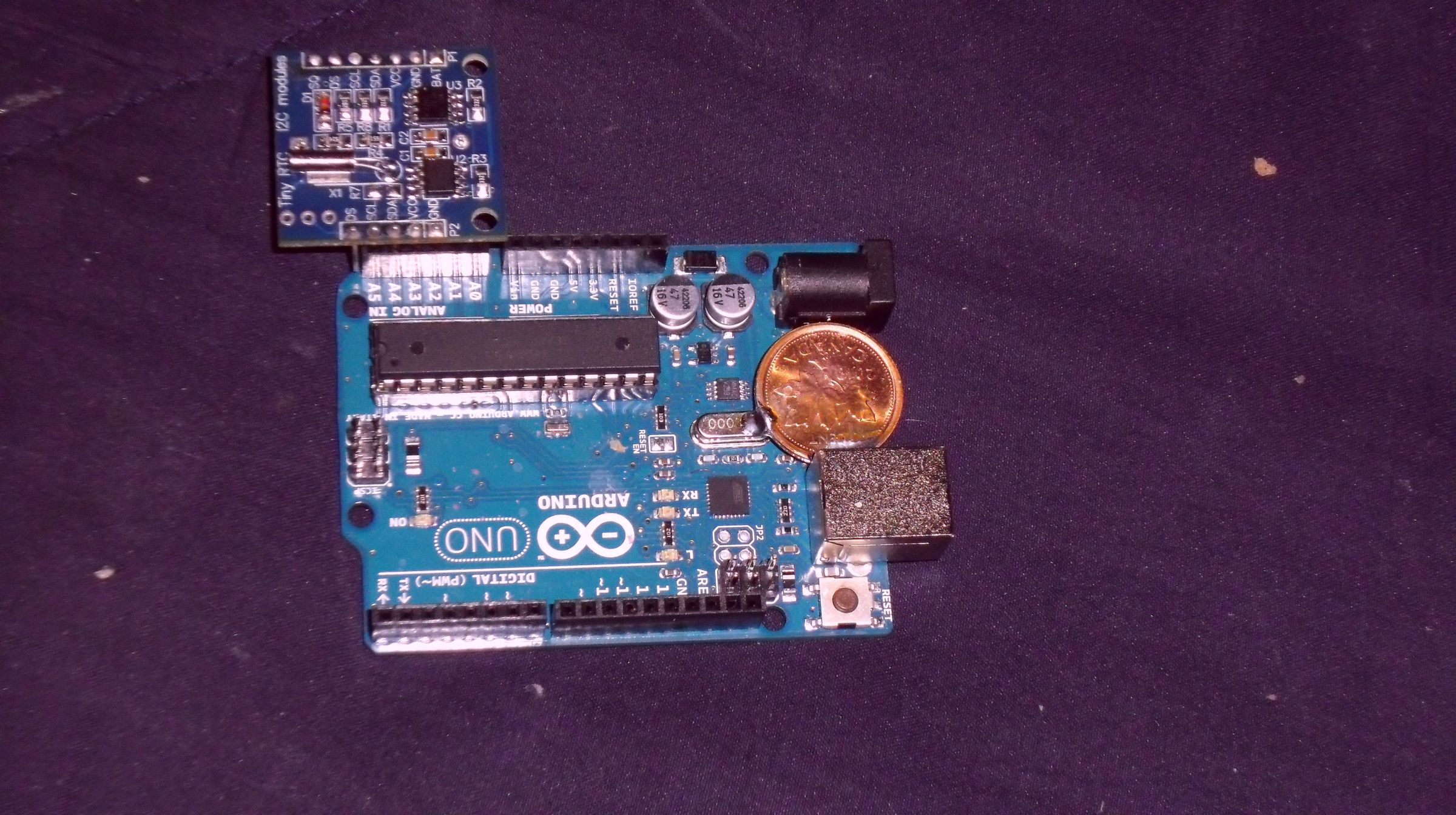 Turn Your Real Time Clock Module Into a Mini-shield. Eliminate Annoying Wires.
