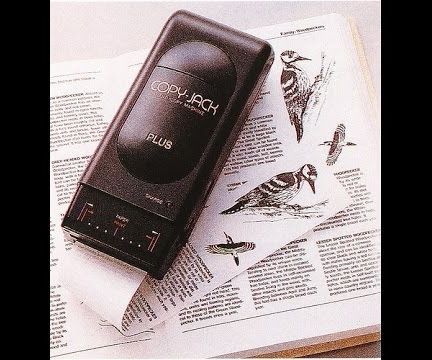 Copy-Jack Plus| Restoration | Handheld Vintage Copy Machine | 1980's 