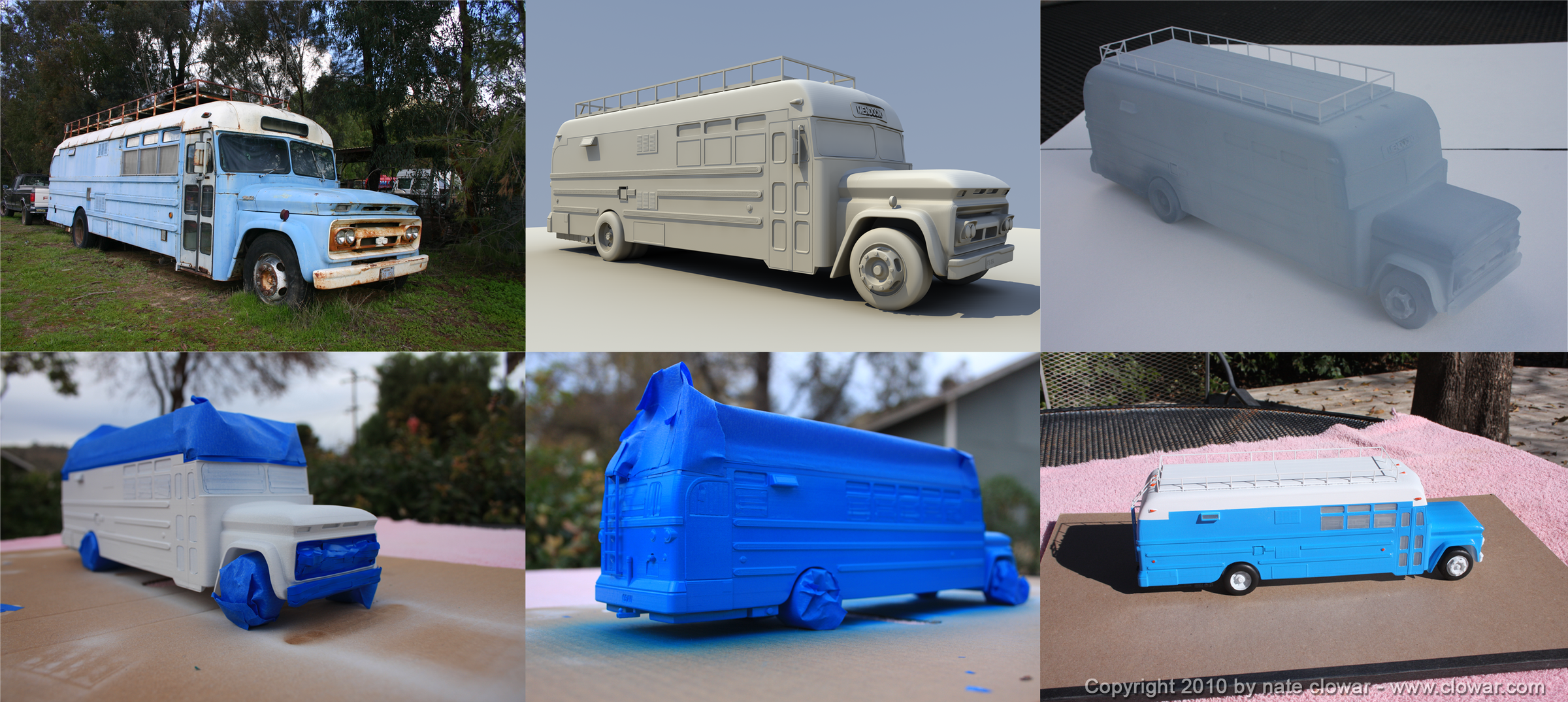 How to 3D Print a Custom Car Model (1966 Chevy Bus)
