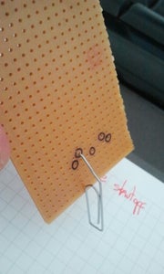 Enlarging the Holes of a Perfboard - Mac Gyver Style
