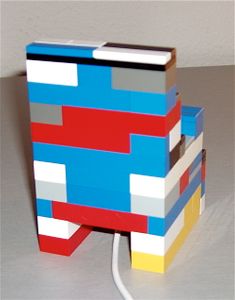IPod Throne, a Lego Dock