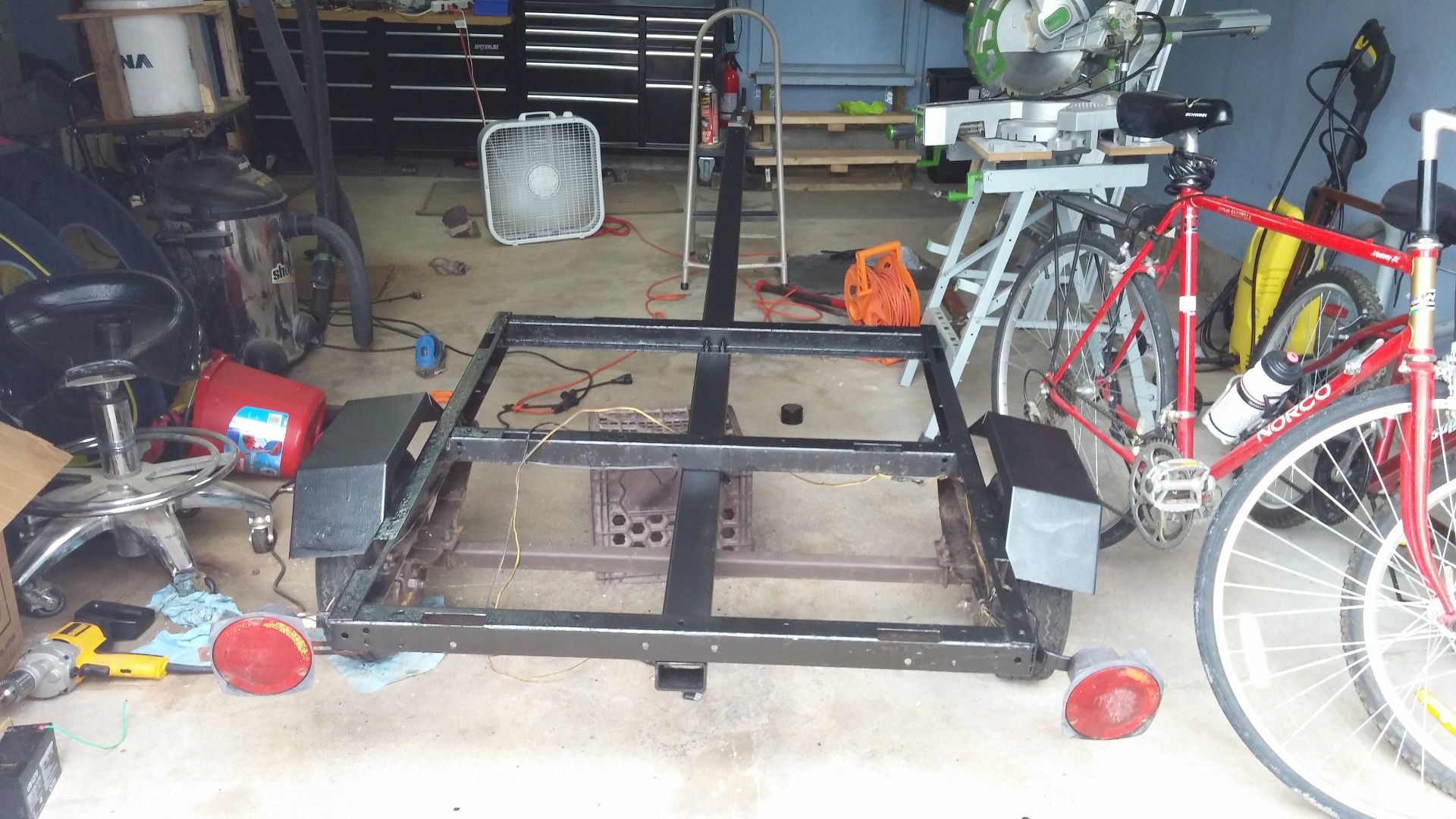 Jon Boat Trailer From a Harbor Freight 40 X 48 Trailer 5 Steps (with