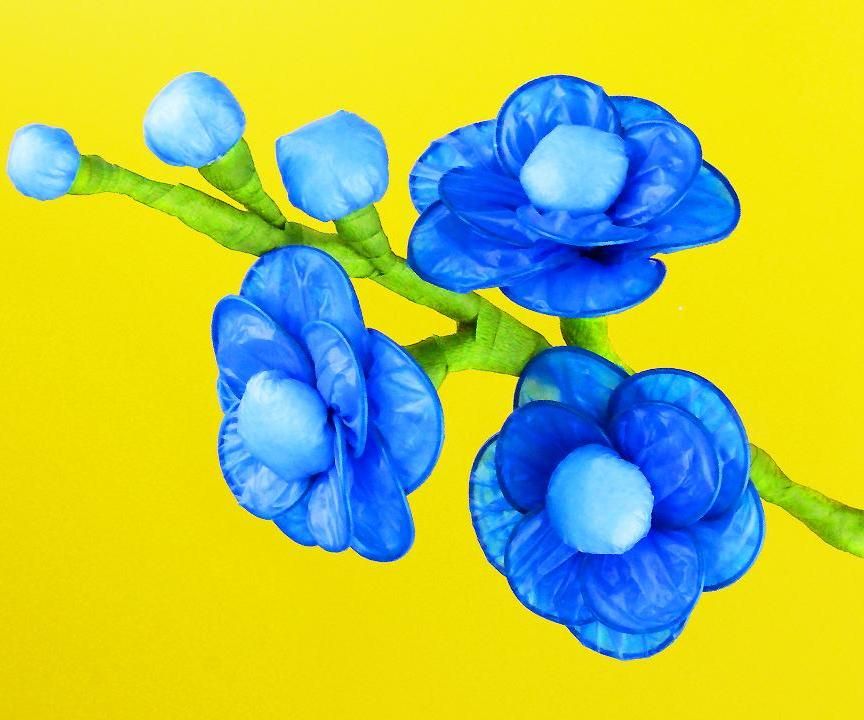 DIY Recycled Plastic Flowers Easy Plastic Bag Crafts 5 Steps