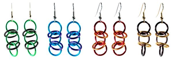 Beginning Chain Maille: Orbital Earrings (also Works for Bracelet or Necklace!)