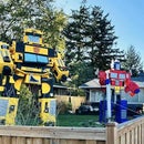 Transformers Halloween Display