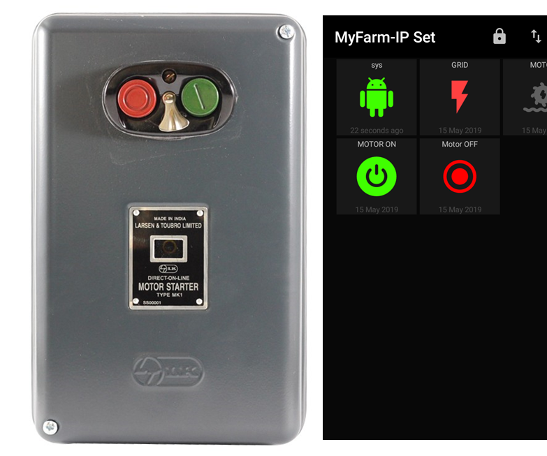 IOT Based DOL Starter Controller for Irrigation Pumpset