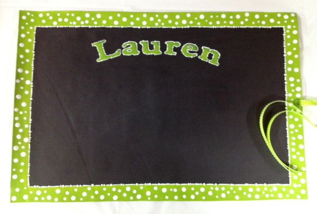 Chalkboard Placemat