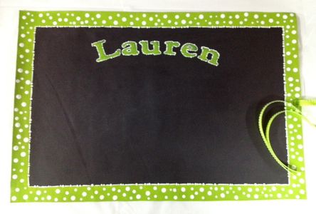 Chalkboard Placemat