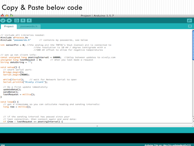 Arduino Yun & Xively (web)