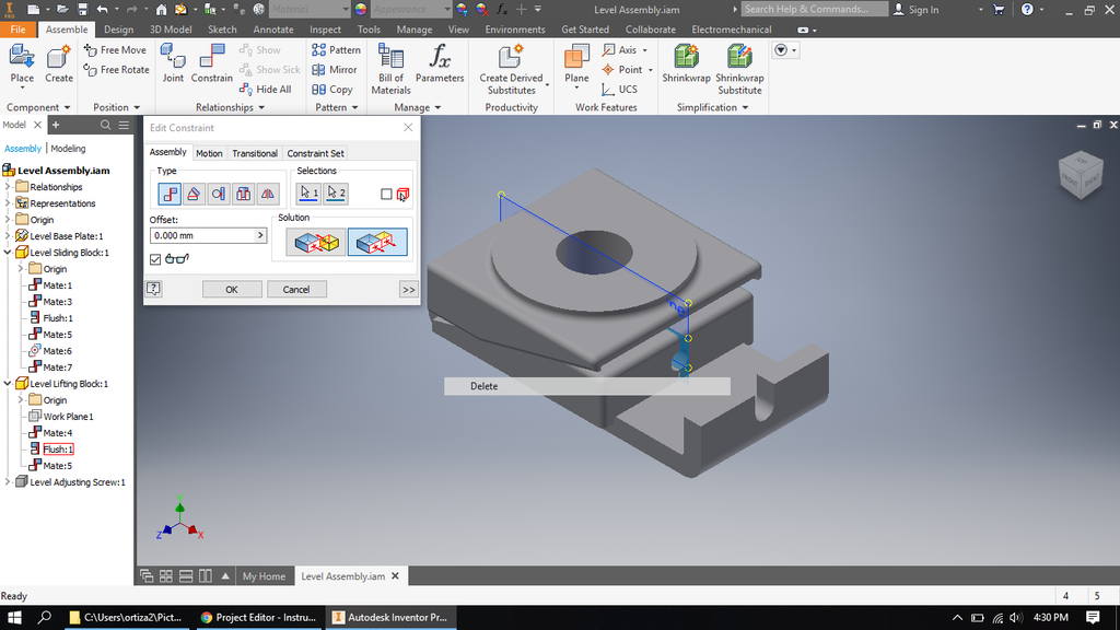 How to Make an Assembly in Inventor : 28 Steps - Instructables