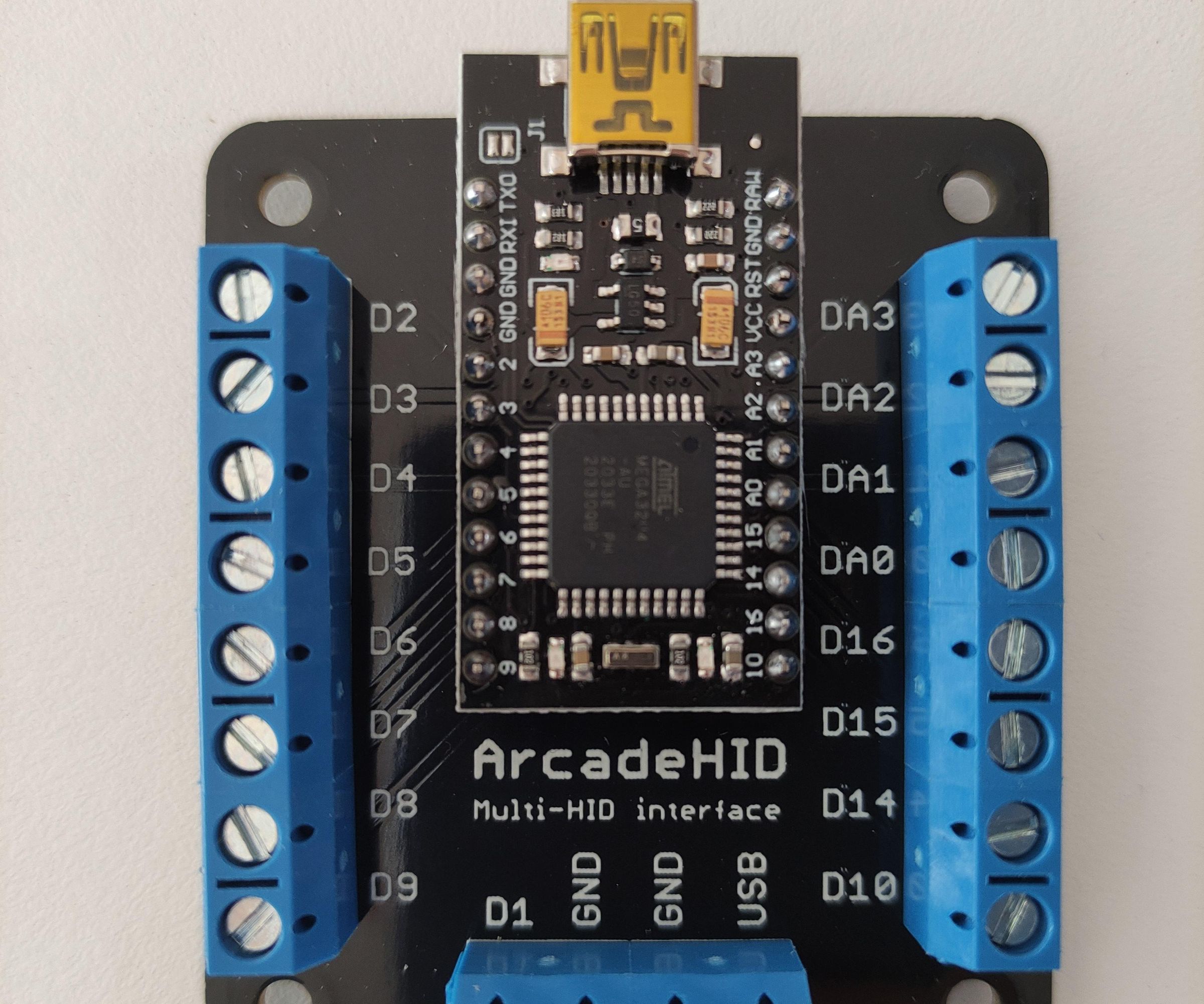 ArcadeHID - Multi-HID Arcade Interface