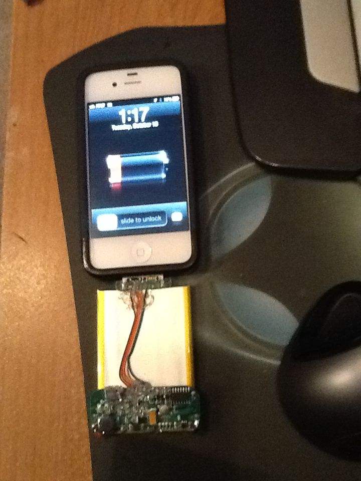 Re-purposing an IPhone Unu Into an External IPhone Charger
