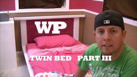 How to Make a Twin Bed - Part III the Finished Product