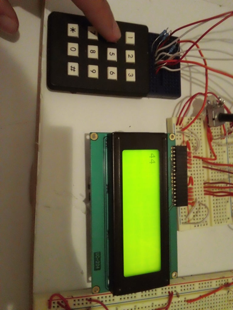 Wire the Keypad to the Arduino