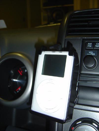 Ipod Mount in Element