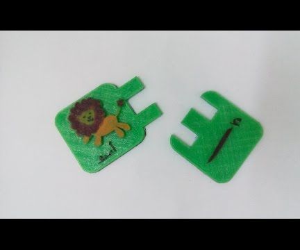 Make Educational Kids Puzzle Game With 3d Printer