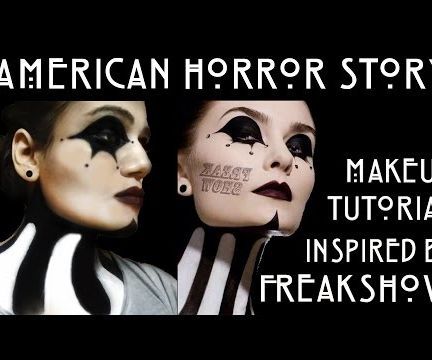 Easy to Do Halloween Makeup Tutorial | American Horror Story, Freak Show