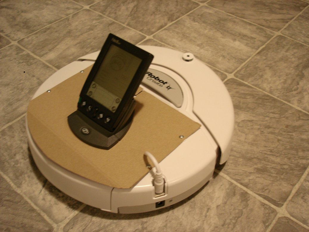 Control your iRobot Create with a Palm Pilot