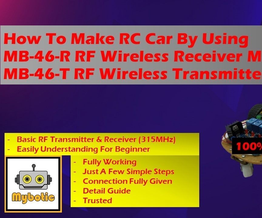 How to Make DIY Wireless RC Car Without Arduino Code