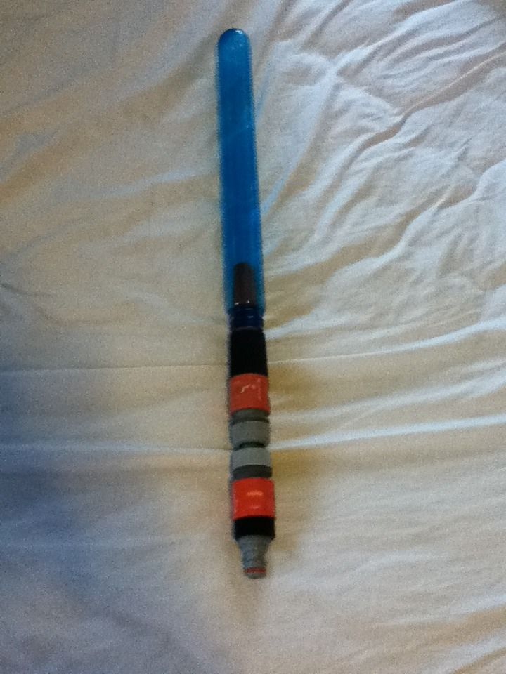 Saber-stuff: Makeshift Lightsaber