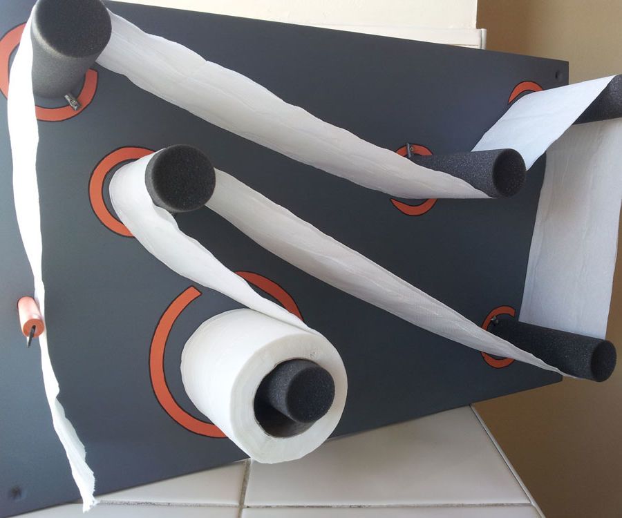 Toilet Roll Dispenser/Holder - Hot Off the Press