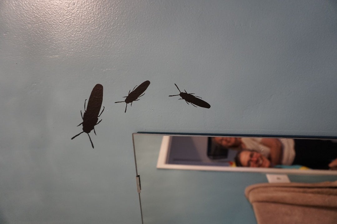 Personal Bug Stickers With Silhouette Portrait