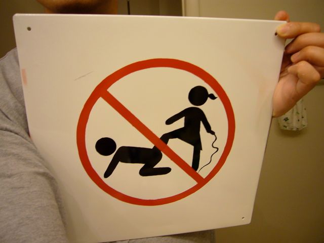 Making a Painted Sign.