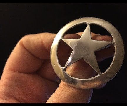 Costume Sheriff Badge