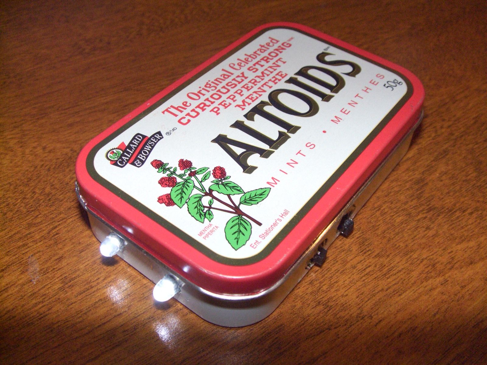 Solar Altoids Flashlight Experiment (SAFE)